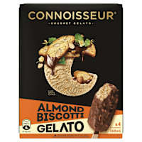 Connoisseur Almond Biscotti Gelato Sticks
