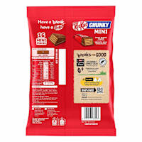 Nestle Kit Kat Chocolate Chunky Mini Sharepack