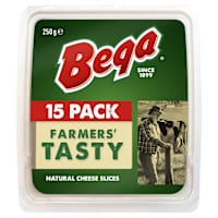 Bega Farmers' Tasty Natural Cheese Slices