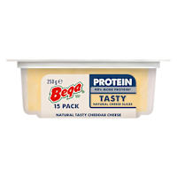 Bega Country Light Tasty 50% Less Fat Natural Cheese Slices