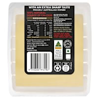 Bega Strong & Bitey Vintage Natural Cheese Slices
