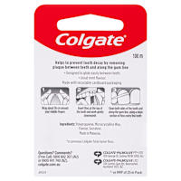 Colgate Dental Ribbon Total Mint Waxed 100m