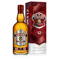Chivas Regal 12 Year Blended Scotch Whiskey Bottle