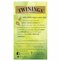 Twinings Green Tea & Lemon Tea Bags