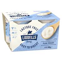 Liddells Lactose Free Plain Yoghurt