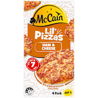 McCain Lil Pizzas Cheese & Bacon