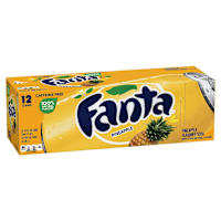 Fanta Pineapple Flavored Multipack Cans Multipack Cans