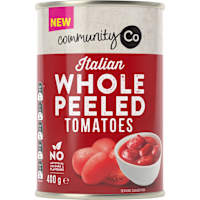 Community Co Whole Peeled Tomatoes