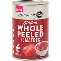 Community Co Whole Peeled Tomatoes