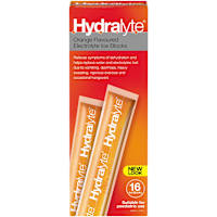 Hydralyte Electrolyte Ice Blocks Orange