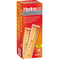 Hydralyte Electrolyte Ice Blocks Orange