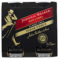 Johnnie Walker Red Label & Classic Cola Premium Serve 6.5% Can
