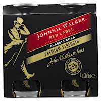 Johnnie Walker Red Label & Classic Cola Premium Serve 6.5% Can