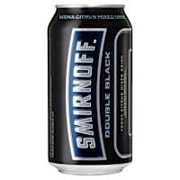 Smirnoff Ice Double Black Vodka Can