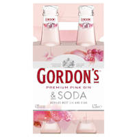 Gordon's Premium Pink Gin & Soda