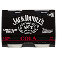 Jack Daniel's American Serve & Cola