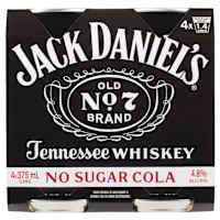 Jack Daniel's & No Sugar Cola