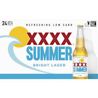 XXXX Summer Bright Lager Bottle