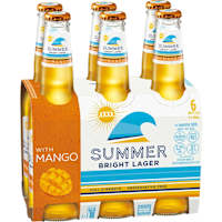 XXXX Summer Bright Lager with Mango Bottle
