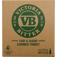 Victoria Bitter Bottles