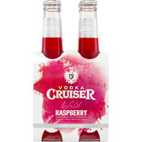Vodka Cruiser Wild Raspberry 4.6% Bottle