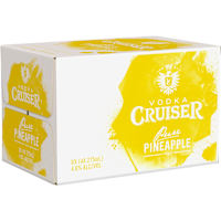 Vodka Cruiser Pure Pineapple 4.6% Bottle