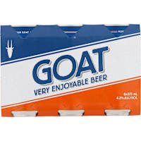 Mountain Goat GOAT Very Enjoyable Beer Can