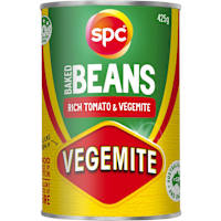 SPC Baked Beans Rich Tomato & VEGEMITE