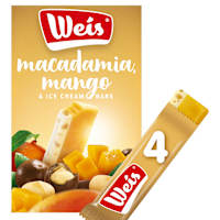 Weis Ice Cream & Fruit Bar Macadamia Mango Cream