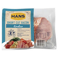 Hans Bacon Short Cut Rindless