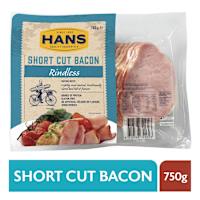 Hans Bacon Short Cut Rindless