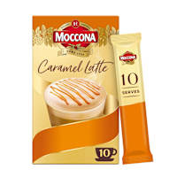 Moccona Coffee Sachets Caramel Latte