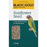 Black & Gold Sunflower Bird Seed