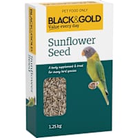 Black & Gold Sunflower Bird Seed