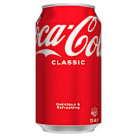 Coca-Cola Classic Soft Drink Can