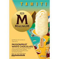 Magnum Tahiti Passionfruit White Chocolate