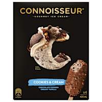 Connoisseur Ice Cream Cookies & Cream Ice Cream