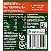 Chicken Tonight Sweet & Sour Simmer Sauce