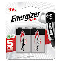 Energizer Max 9V Batteries
