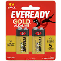 Eveready Gold 9V Batteries