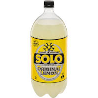 Schweppes Solo Thirst Crusher Original Lemon Bottle