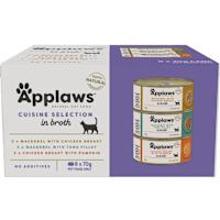 Applaws Natural Wet Cat Tin Multipack Cuisine Selection