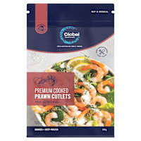 Global Seafoods Cooked Tail On