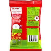 Allen's Frogs Alive Lollies Bag
