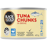 Black & Gold Tuna In Brine