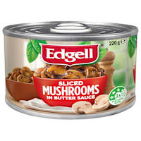 Edgell Sliced Mushrooms In Butter Sauce