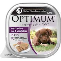 Optimum Puppy Wet Dog Food Chicken Rice & Vegetables