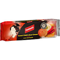 Fantastic Rice Crackers Sweet Chilli & Sour Cream