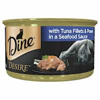 Dine Desire Tuna & Prawn In Sauce Grain Free Wet Cat Food