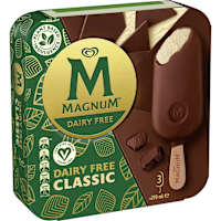 Magnum Classic Dairy Free Frozen Dessert Sticks